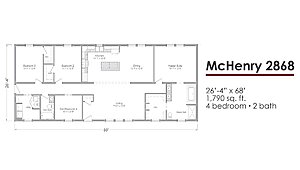 Liberty Series 28-Wide / McHenry 2868 Layout 118544