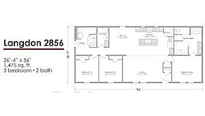 Liberty Series 28-Wide / Langdon 2856 Layout 118558
