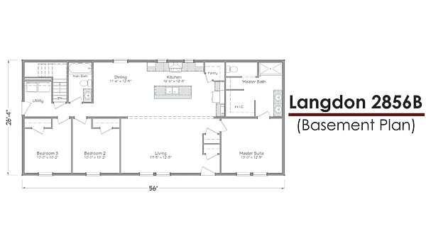 Liberty Series 28-Wide / Langdon 2856B Layout 118559