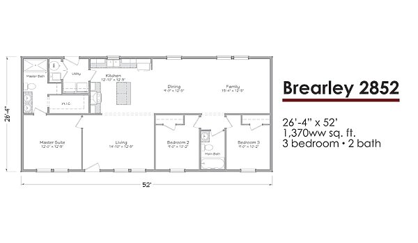 Liberty Series 28-Wide / Brearley 2852 Layout 118561