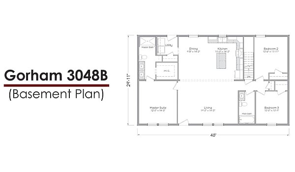 Liberty Series 30-Wide / Gorham 3048B Layout 118573
