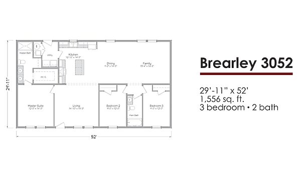 Liberty Series 30-Wide / Brearley 3052 Layout 118576