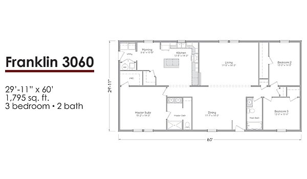 Liberty Series 30-Wide / Franklin 3060 Layout 118582