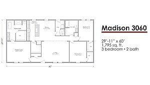 Liberty Series 30-Wide / Madison 3060 Layout 118584
