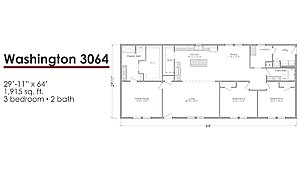Liberty Series 30-Wide / Washington 3064 Layout 118590