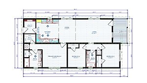 Champion Homes Collection / MOD 2856-04 Islander Layout 85398