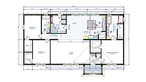 Champion Homes Collection / MOD 3260-01 Tillery III Layout 85408