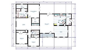 Champion Homes Collection / MOD 4863-01 Homestead Layout 85418