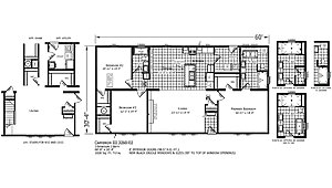 Champion Homes Collection / Cameron III 3260-02 Layout 127484