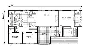 Champion Homes Collection / Montgomery 3266 Layout 127495