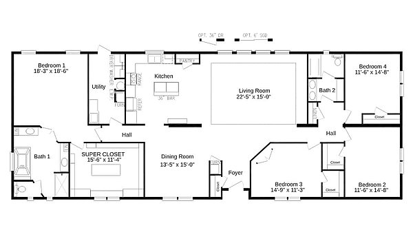 Solitaire Doublewide / ST32824B Layout 87288