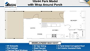 Park Model and Tiny Homes / The AJ Layout 91301