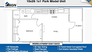Park Model and Tiny Homes / The Chapman Layout 91307