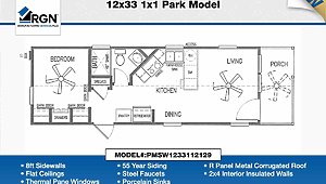 Park Model and Tiny Homes / The Darrel Layout 91313