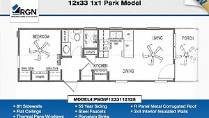 Park Model and Tiny Homes / The Daniel Layout 91315