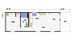 Park Model and Tiny Homes / The Jackson Layout 91318