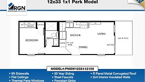 Park Model and Tiny Homes / The Jackson Layout 91319
