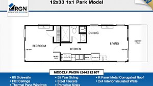 Park Model and Tiny Homes / The KW 2 Layout 91321