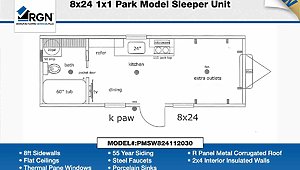 Park Model and Tiny Homes / The K-Paw Layout 91323