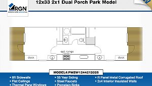 Park Model and Tiny Homes / The KW Layout 91325