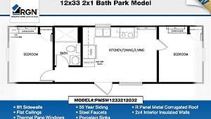 Park Model and Tiny Homes / The Terra Layout 91327
