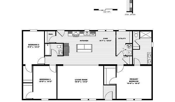 Tempo / Limelight 52TPO32563AH Layout 126589