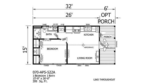 Park Model RV / APS-522A Layout 96452