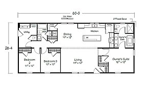 Evolution Series / Abigail Adams (Model 2860) Layout 98719