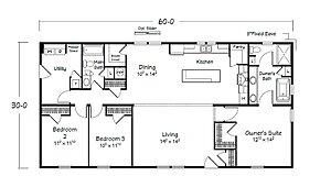 Evolution Series / Abigail Adams (Model 3260) Layout 98723