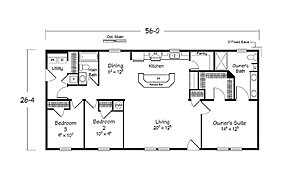 Evolution Series / McKinley (Model 2856) Layout 98780