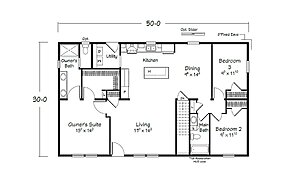 Evolution Series / Monroe II (Model 3250B) Layout 98794