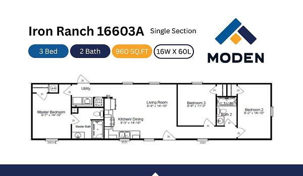 Iron Ranch / Iron Ranch 290IH16603A Layout 115040