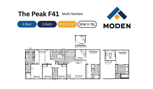 Peak Series / F41 Layout 114979