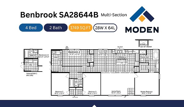 Super Saver / Benbrook 330SA28644B Layout 114980
