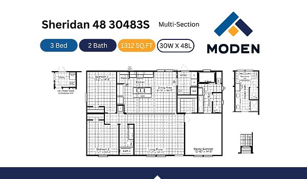 Super Saver / Sheridan 48 330SA30483S Layout 114988