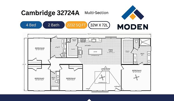 Forest Ridge / Cambridge III 320FR32724A Layout 115986