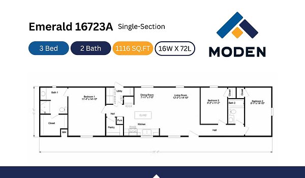 Emerald / Emerald	630EM16723A Layout 117403