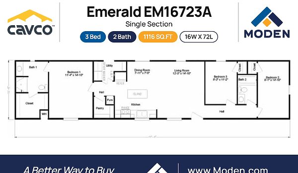 Emerald / Emerald EM16723A Layout 140442