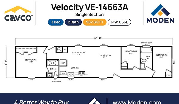 Velocity / VE-14663A Layout 140445