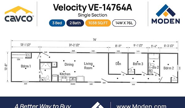 Velocity / VE-14764A Layout 140449