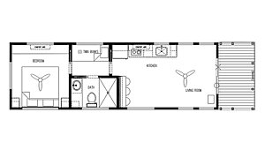 Great Outdoor Cottages / Driftwood 300-K1 Layout 121776