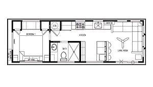 Great Outdoor Cottages / Horizon-300-K1 Layout 121802