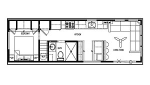 Great Outdoor Cottages / Horizon-300-K1 Layout 121801