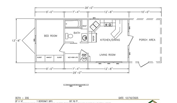 Brookside / 206 Mallard Layout 123119