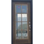 36 x 96 Bronze Oak Door - No Storm - 8.5' to 9' Ceilings Only