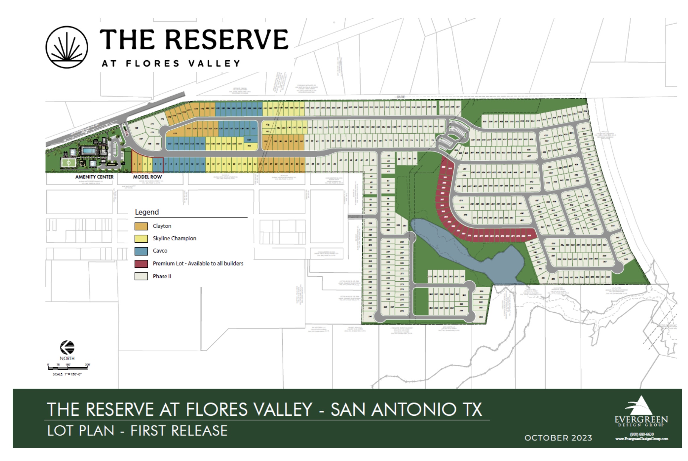 The Reserve at Flores Valley Map