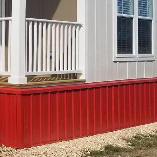 Metal Trailer Skirting Advantages Compared To Vinyl Skirting